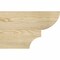 Ekena Millwork Ridgewood Rough Sawn Rafter Tail, Douglas Fir, 6"W x 10"H x 16"L RFT06X10X16RID00RDF - alternate 2